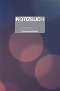 Notizbuch A5 Muster Lila Dunkel Formen Wasserfarben