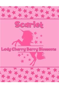Scarlet Lady Cherry Berry Blossoms