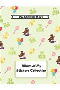 My Stickers Book - Album of My Stickers Collection