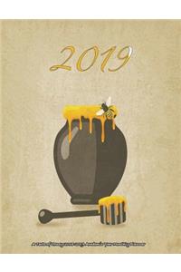 2019- A Taste of Honey 2018-2019 Academic Year Monthly Planner