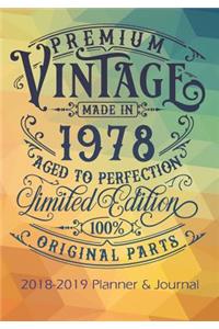 Premium Vintage Made In 1978 Aged To Perfection All Original Parts