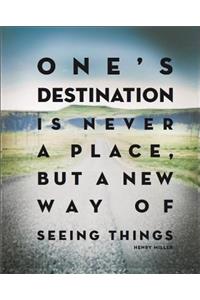 Travel Journal: Ones Destination