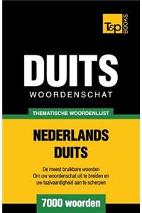 Thematische woordenschat Nederlands-Duits - 7000 woorden