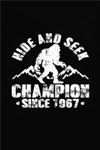 Hide and Seek Champion Since 1967