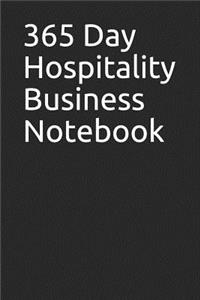 365 Day Hospitality Business Notebook