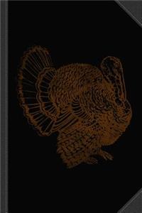 Vintage Turkey Tee Journal Notebook