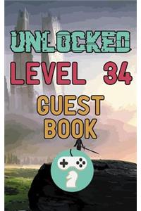 Unlocked Level 34 Guest Book
