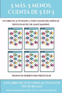 Páginas de deberes para preescolar (Fichas educativas para niños)