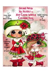 Sherri Baldy My-Besties Hot Cocoa Christmas Coloring Book