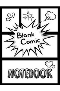 Blank Comic Notebook