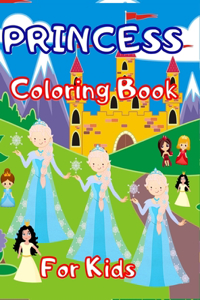 Princess Coloring Book for Kids