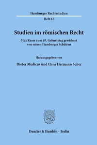 Studien Im Romischen Recht