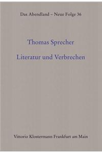 Literatur Und Verbrechen