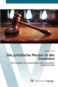 Die juristische Person in der Insolvenz