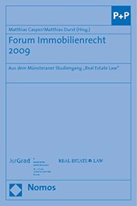 Forum Immobilienrecht 2009