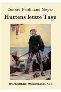 Huttens letzte Tage