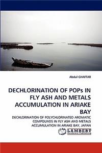 Dechlorination of Pops in Fly Ash and Metals Accumulation in Ariake Bay