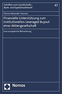 Finanzielle Unterstutzung Zum Institutionellen Leveraged Buyout Einer Aktiengesellschaft