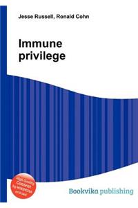 Immune Privilege