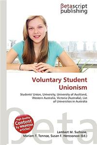 Voluntary Student Unionism