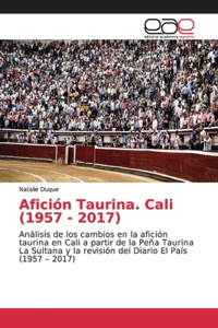 Afición Taurina. Cali (1957 - 2017)