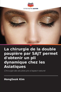 chirurgie de la double paupière par SAJT permet d'obtenir un pli dynamique chez les Asiatiques