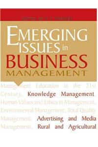 Emerging Issues in Business Management