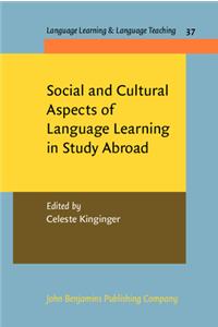 Social and Cultural Aspects of Language Learning in Study Ab