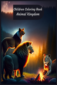 Animal Kingdom Children's Coloring Book