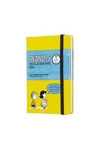 2019 Moleskine Peanuts Limited Edition Notebook Yellow Pocket Weekly 12-month Diary