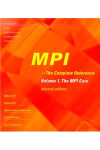 MPI - The Complete Reference