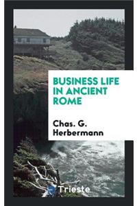 Business Life in Ancient Rome