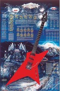 ROCK GUITAR POSTER
