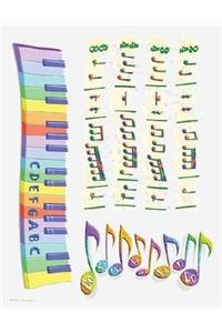 Music Fundamentals Bulletin Board Accents