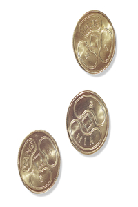 Yin/Yang 3-Coin Set