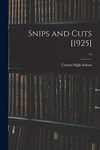 Snips and Cuts [1925]; 15