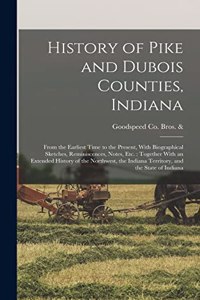 History of Pike and Dubois Counties, Indiana