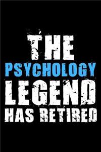 The Psychology legend has retired