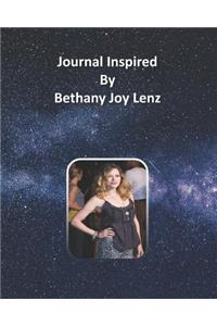 Journal Inspired by Bethany Joy Lenz