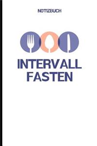 Intervall Fasten Notizbuch