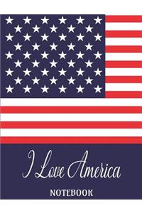 I Love America - Notebook