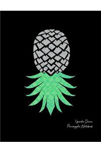 Upside Down Pineapple Notebook