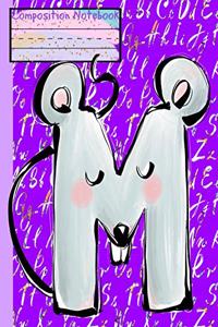 M Composition Notebook
