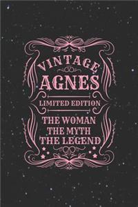 Vintage Agnes Limited Edition the Women the Myth the Legend