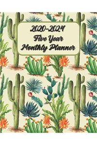 2020-2024 Five Year Monthly Planner 8x10