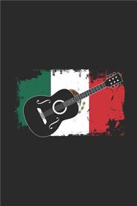 Mexico Flag - Guitar