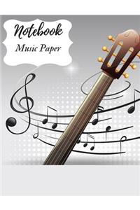 Music Paper Notebook