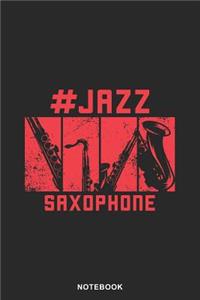 Saxophone Instrument Art Graphic Notebook