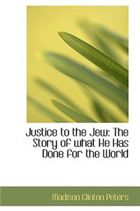 Justice to the Jew