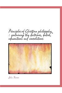 Principles of Christian Philosophy